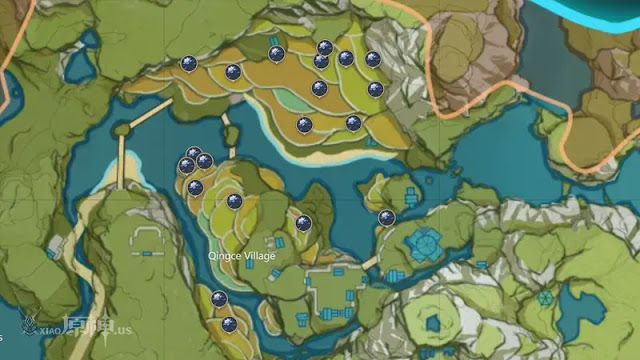 All Glaze Lily Locations in Genshin Impact