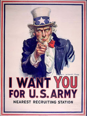 World War Recruiting Posters. French World War One Posters.