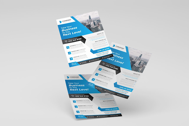 Creative and modern corporate flyer design