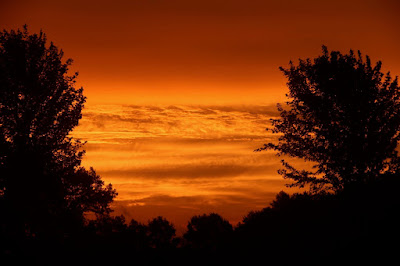 late July sunrise, DSLR