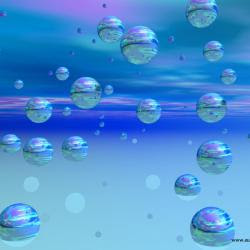 3D Bubble-Wallpaper