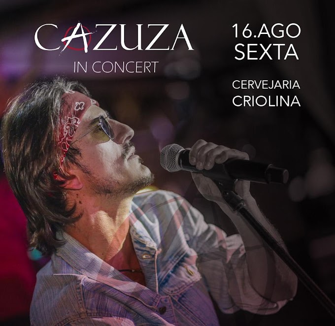 Agenda Cultural: Projeto “Cazuza In Concert” desembarca em Brasília para um show único na próxima sexta na Cervejaria Criolina