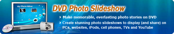 DVD Photo Slideshow - Make Dynamic Animating Beautiful Photo Slideshows for DVD,TV,iPhone and iPod