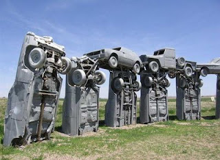 Car Henge Art Cars CLose up