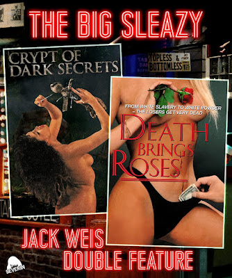 The Big Sleazy Jack Weis Double Feature Crypt Of Dark Secrets Death Brings Roses Bluray