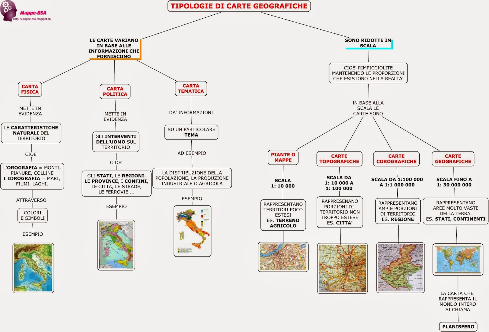Le Carte Geografiche Possono Essere