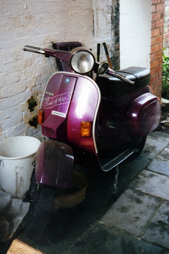 Scootering The Past: End of The Spectrum Vespa PK80S 1987