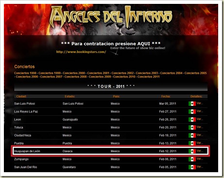 ANGELES DEL INFIERNO