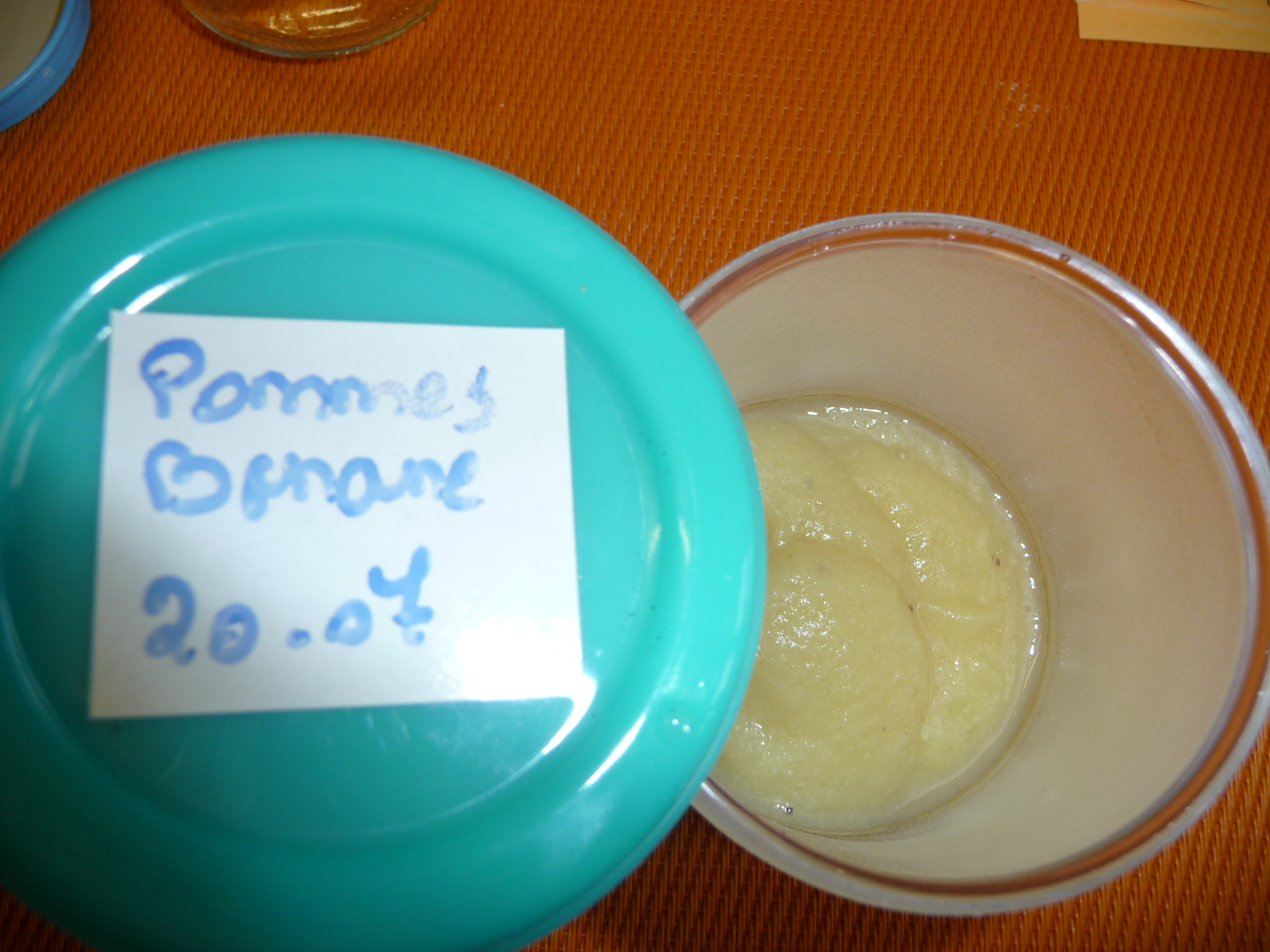 Les Bons Petits Plats De Vince Babycook Compote Pomme Fraise