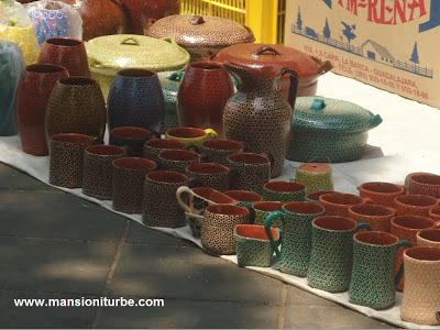 Fridays Pottery Market in Patzcuaro