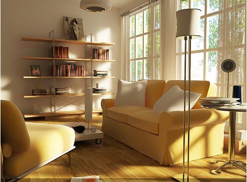 Simple Design Living Room on Village Architecture Design Interior  Modern Living Room Decorating