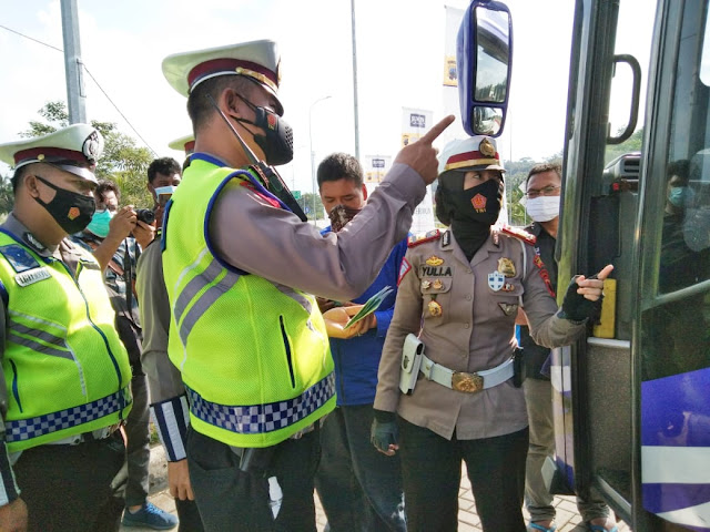 Mengejutkan. Ini yang Terjadi Saat Bus dari Jakarta Diperiksa Petugas