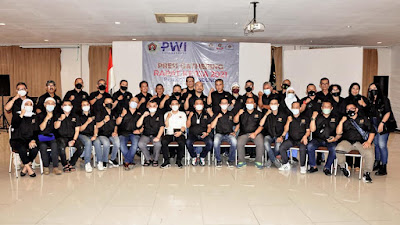 Raker dan Press Gathering PWI Kota Bandung, Andhy : Sharing Ide Lahirkan Program Inovatif dan Berkelanjutan