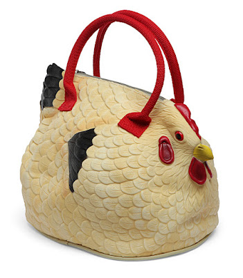 The "Hen bag" Rubber Chicken Purse, Perfect As A Gift For Your Favorite Chick