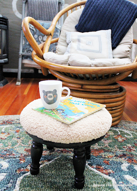 A Little Round Stool Makeover
