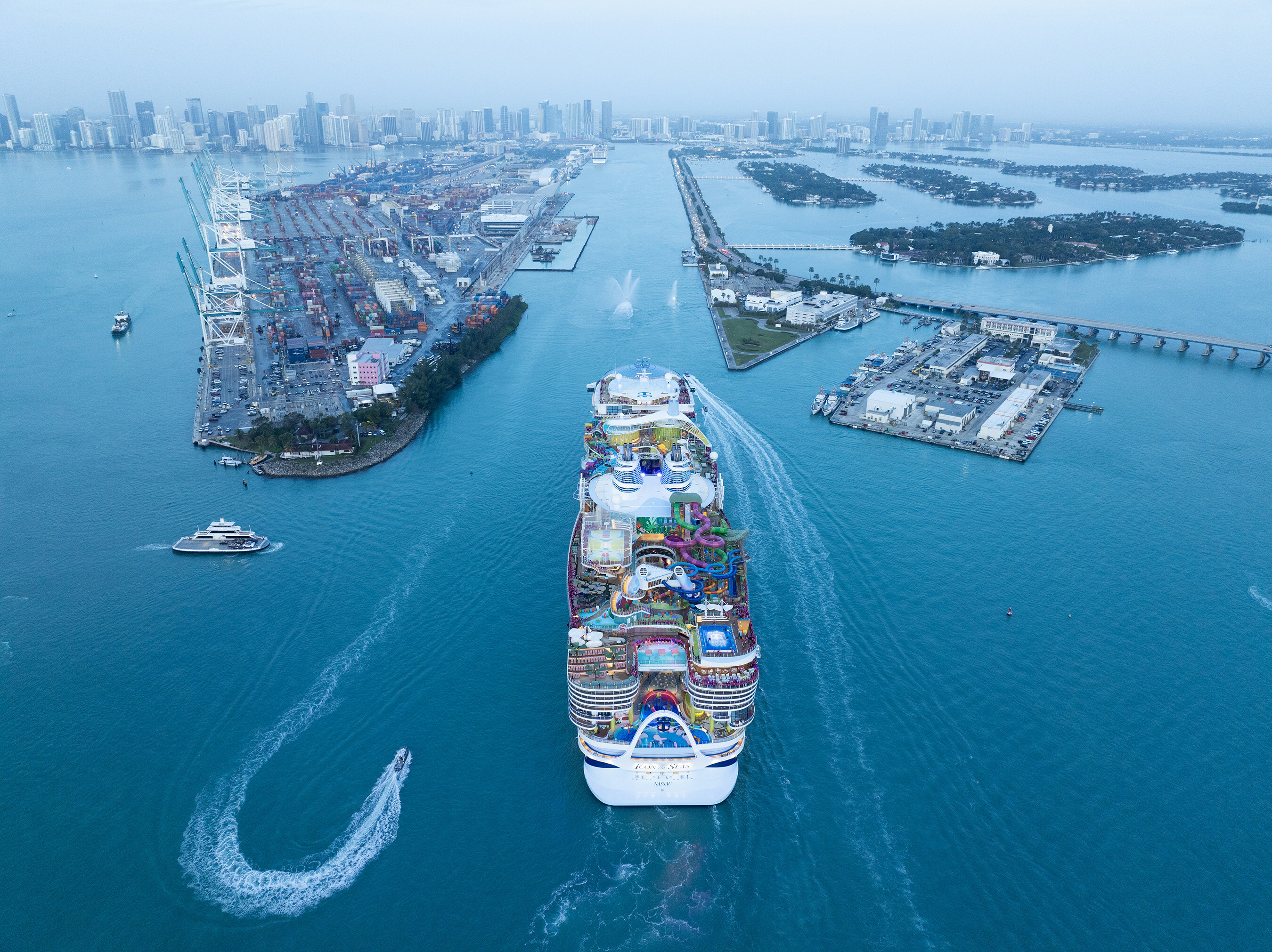 WELCOME TO MIAMI: ROYAL CARIBBEAN'S HIGHLY ANTICIPATED ICON OF THE SEAS ...