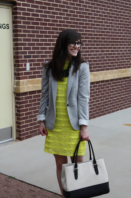 2017, summer, work wear, neon, Kate Spade, J.Crew, OOTD, 