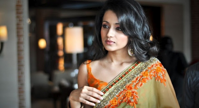 Trisha Latest Photoshot Making Stills leaked images