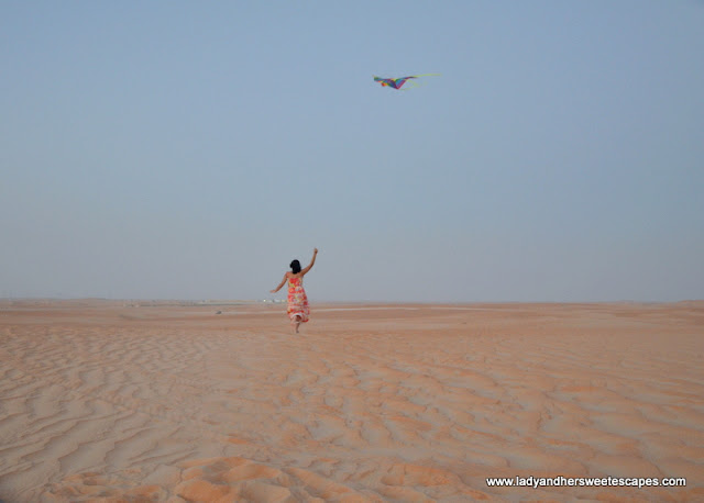 Kite Flying in Tilal Liwa