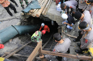 Tambang Batu Bara Sawahlunto Meledak