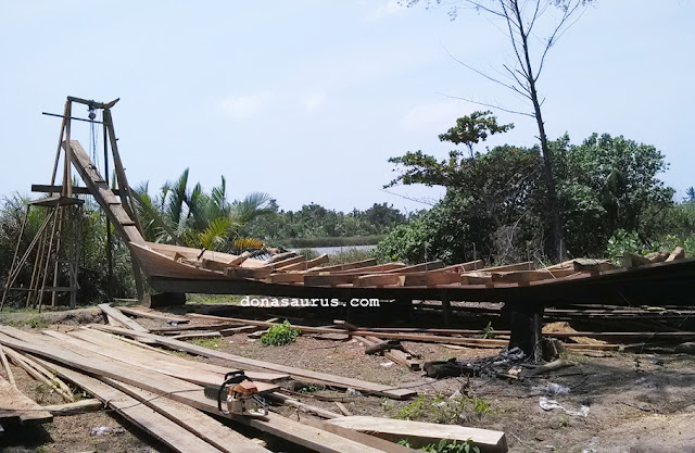 rangka kapal bengkulu