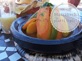 Piatti tipici di Marrakech: tajine di verdure