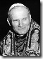 An enthusiastic Pope John Paul II, who came to the conclave as Cardinal Karol Wojtyla, smiles after being chosen to succeed Pope John Paul I in October 1978. The conclave elected the new pope on its second day. (CNS file photo) (Nov. 18, 2002) (b/w only)