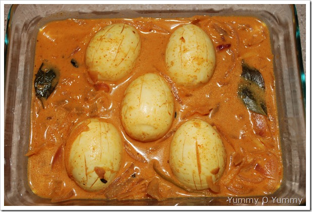 Egg - Mango Curry