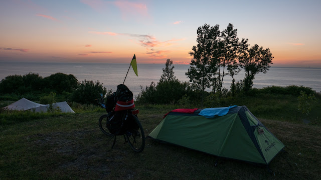 Randonnée à vélo : Camping à Trouville