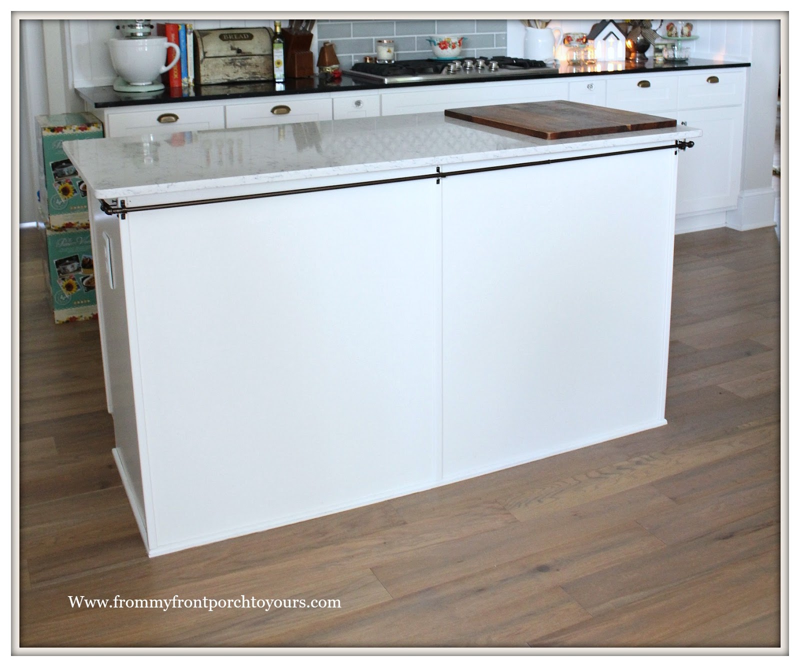 DIY Pole Wrap Kitchen Island - How We Do  Ikea kitchen island, Kitchen  island makeover, Diy kitchen decor