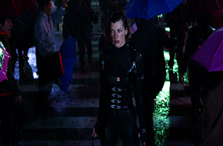 Resident Evil Retribution Alice Under Rain Screenshot HD Wallpaper