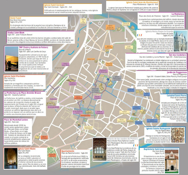 Mapa de Poitiers