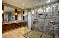 Stunning Frameless Shower Bathroom Giving an elegant Bathroom Design