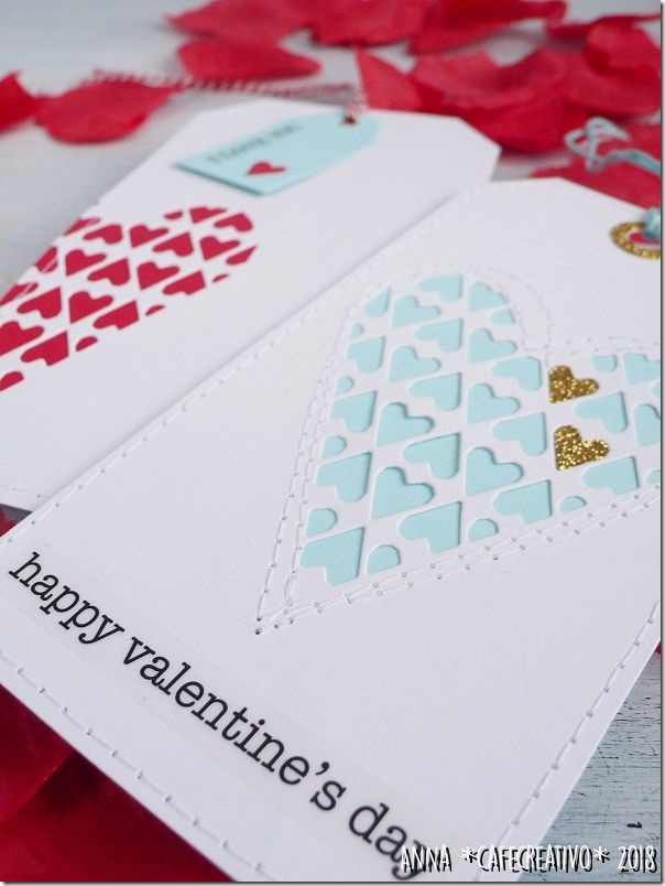 Tag per San Valentino con la Big Shot e Fustelle Sizzix