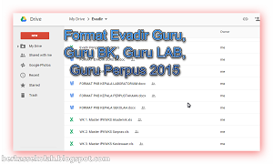 Format Evadir Guru Bk, Kepala Lab, Kepala Perpustakaan 2015