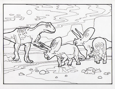 Dinosaur Coloring Sheets on Dinosaur Coloring Pages  Dinosaur Coloring Page 11