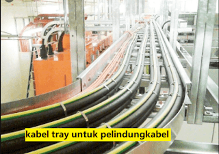 design kabel tray pada industri