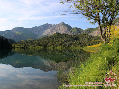 Trekking zum see Sary-Tschelek