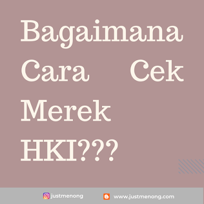 cara cek merek HKI