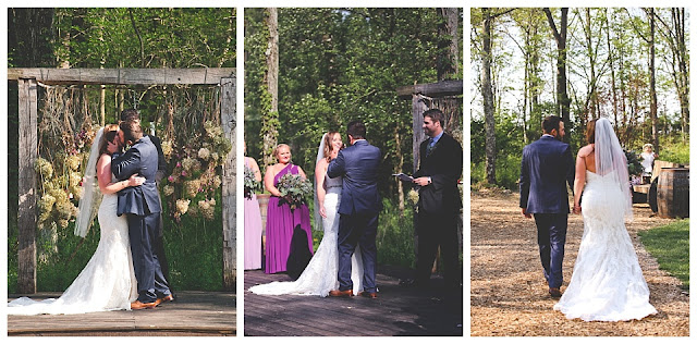 wedding at hidden hollow farm