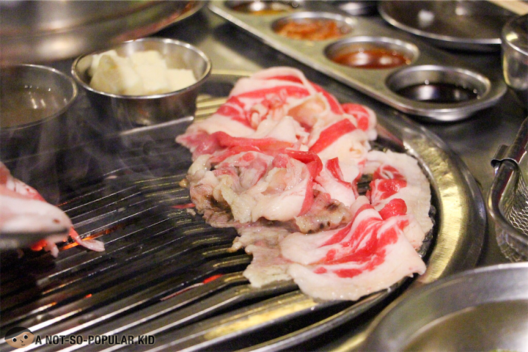 Korean Beef BBQ in Samgyupsalamat