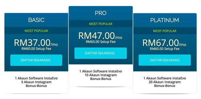 InstaEvo - Buat Duit Online dengan Instagram