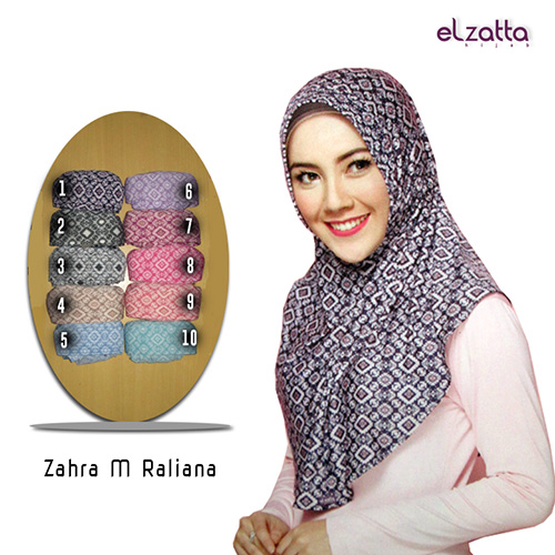 Jual Kerudung Elzatta Terbaru Zahra M Raliana