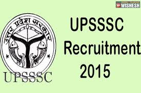 UPSSSC Recruitment 2015 