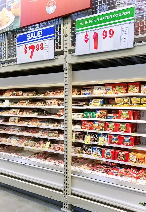 HEB meat aisle