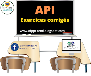API Exercices corrigés PDF OFPPT