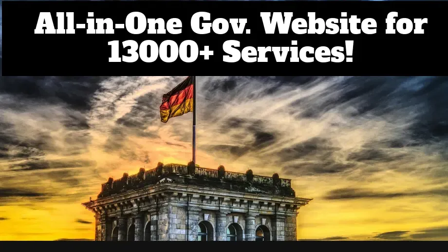 All-in-One Gov. Website for 13000+ Services!