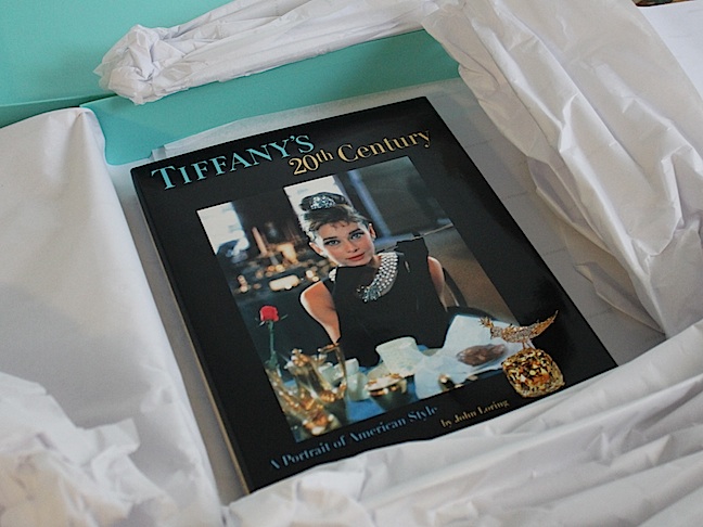 The Breakfast at Tiffany's book is a nice addition to my coffee table