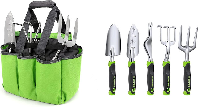 Workpro 8-Piece Garden Tools Set