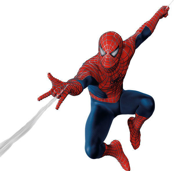 clipart renders hombre araña fondo transparente gratis